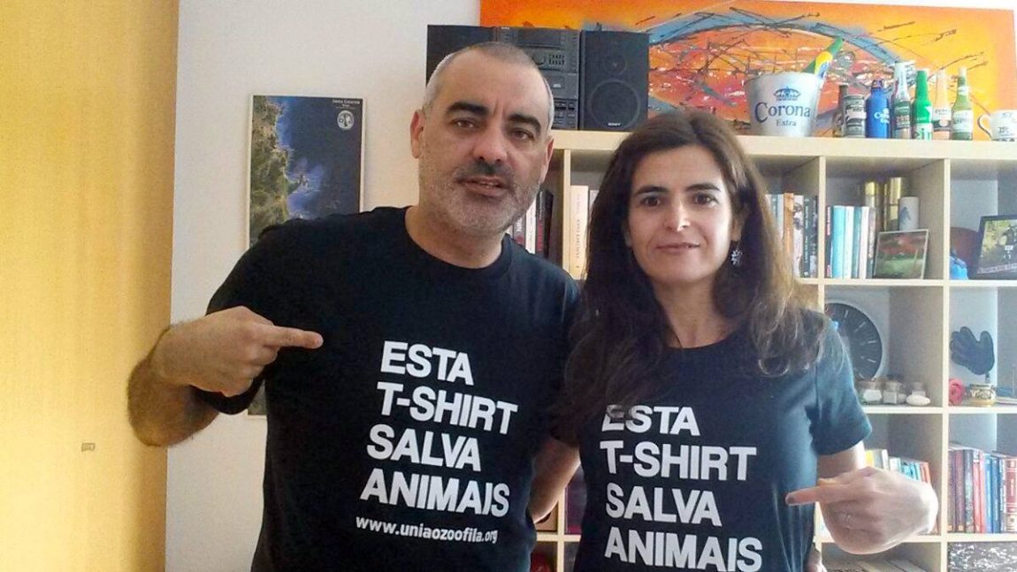 Esta t-shirt salva animais