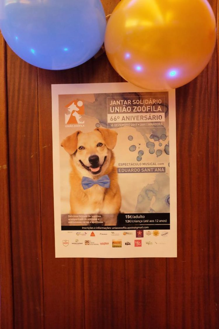 Jantar de aniversário da União Zoófila